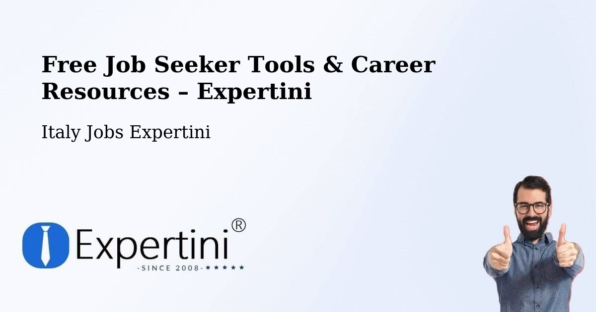 Free Job Seeker Tools & Career Resources – Dueville - Dueville, Italy Jobs Expertini